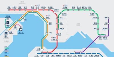 Causeway bay MTR stotis map