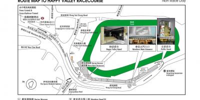 Žemėlapis Happy Valley Hong Kong