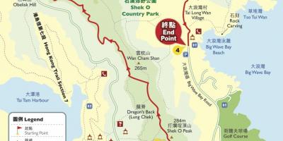 Žygiai žemėlapis Hong Kong