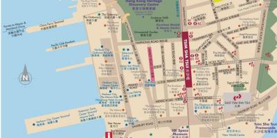 Honkongo žemėlapis Kovlunas