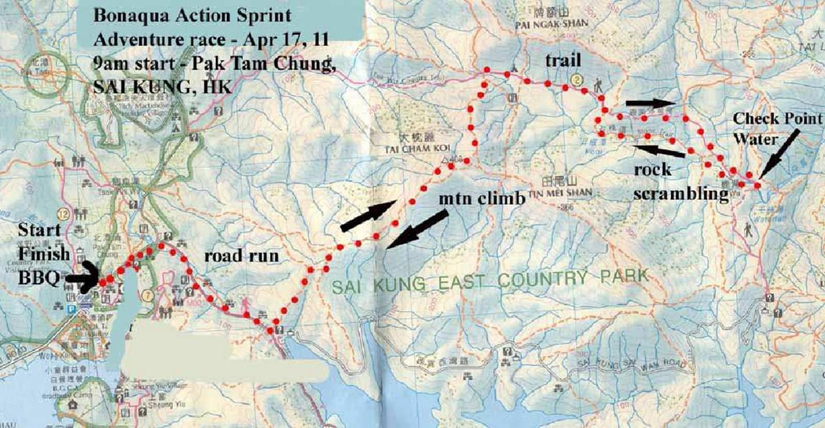 Sai Kung žemėlapis Hong Kong