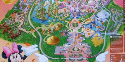 Honkongo Disney žemėlapyje