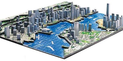 3d žemėlapis iš Hong Kong