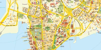 Žemėlapis iš Hong Kong