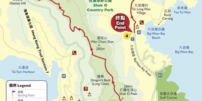 Žygiai žemėlapis Hong Kong