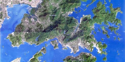 Palydovinės žemėlapį Hong Kong