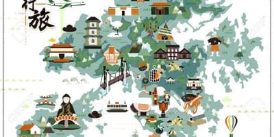 Honkongo lankytinų vietų žemėlapis