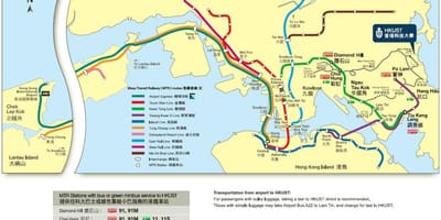 University of Hong Kong žemėlapyje