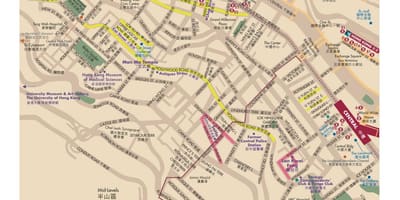 Sheung Wan MTR stotis map